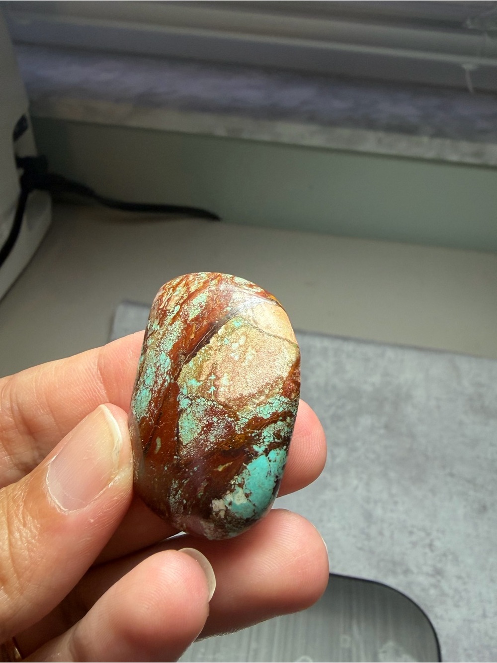 Boulder Turquoise Cabochon 45 Carats